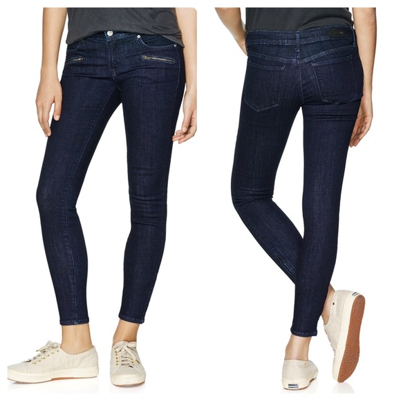Aritzia Jeans Nwt Aritzia Paradise Mine Low Rise Skinny Zip Jean